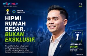 Reynaldo Bryan: Menyatukan Daerah, Menguatkan Indonesia ( No 1)