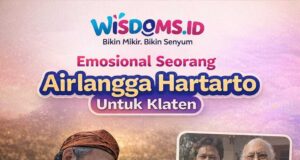 Emosional Seorang Airlangga Hartarto untuk Klaten